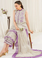 Pretty In Pink By Asifa And Nabeel Embroidered Lawn Suit Unstitched 3 Piece AN24L PP-5 Daphne – Summer Collection