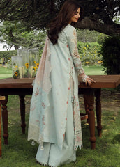Qalamkar Chikankari Lawn Suit Unstitched 3 Piece QLM24F PS-01 Alizay – Festive Collection