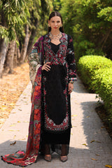 Afrozeh Embroidered Lawn Suits Unstitched 3 Piece AF25UL25 D-03 Elva – Luxury Collection