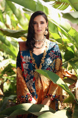 Afrozeh Embroidered Lawn Suits Unstitched 3 Piece AF25UL25 D-09 Halacy – Luxury Collection