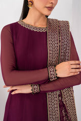 Jazmin Luxury Embroidered Chiffon UC-3057