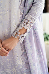Qalamkar Chikankari Lawn Suit Unstitched 3 Piece QLM25CE CS-03 Alaila – Summer Collection
