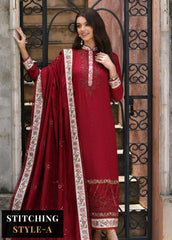 Noor By Saadia Asad - Embroidered Linen Suits - Unstitched 3 Piece Collection