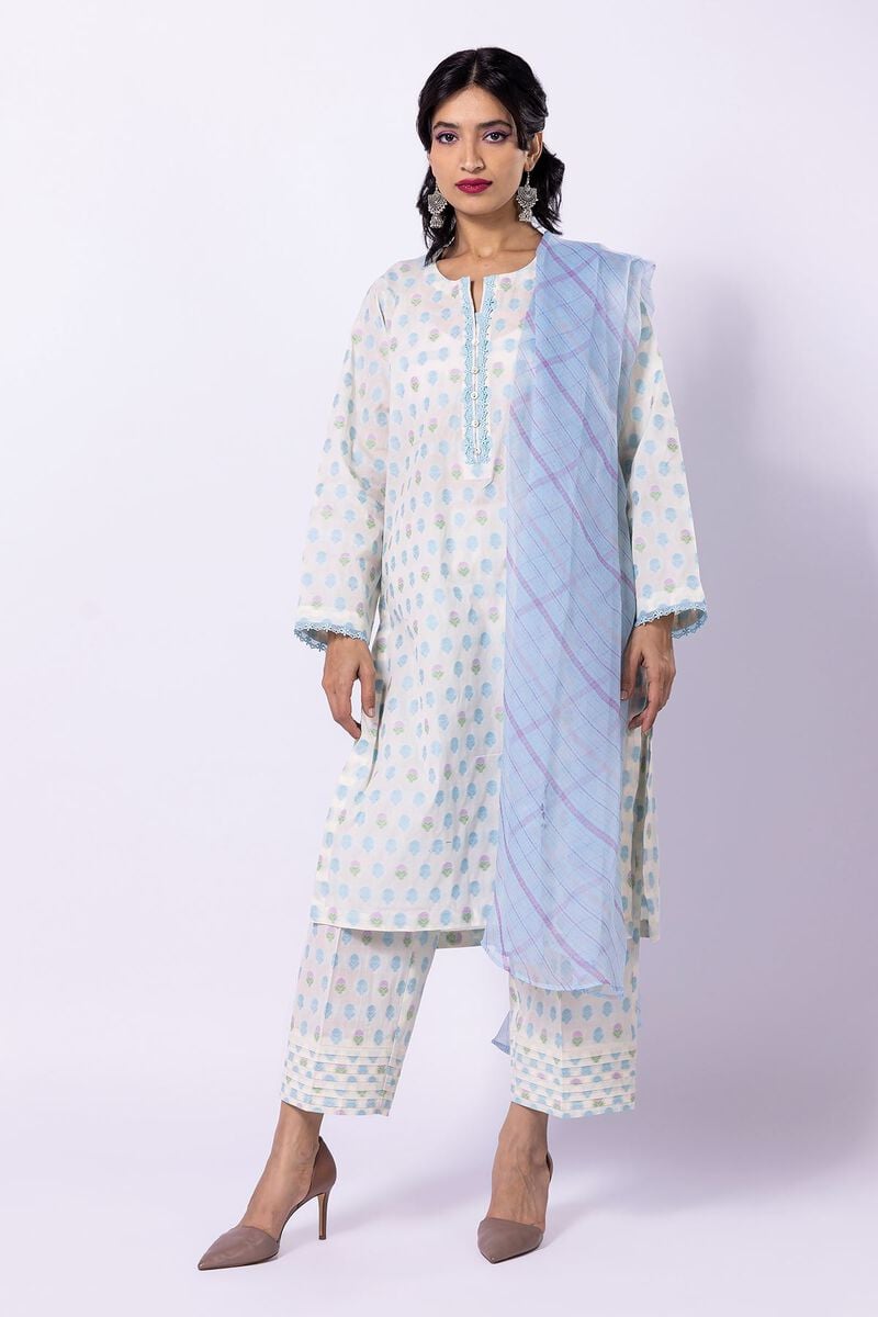 Khaadi Dyed Embroidered Cotton Jacquard