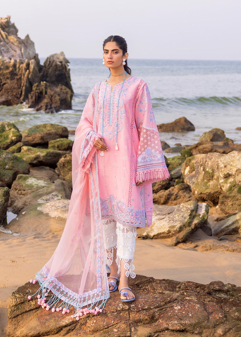 Sadaf Fawad Khan Embroidered Lawn Suits Unstitched 3 Piece