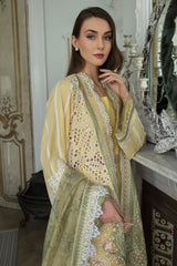 Sobia Nazir Embroidered Lawn Suits Unstitched 3 Piece - Luxury Summer Collection