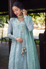 Roohi By Mushq Embroidered Organza Suit Unstitched 4 Piece MQ24R Diya