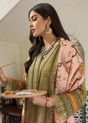 Noor by Sadia Asad - Embroidered Woolen Shawl Collection