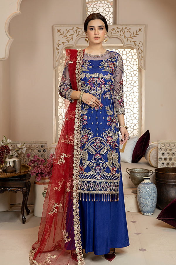 Zainab Manan La Monada Luxury Formals - Blue Royale