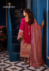 Fasana-E-Ishq By Asim Jofa Embroidered Lawn Suit Unstitched 3 Piece