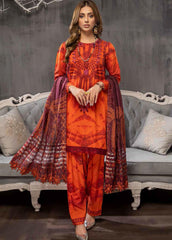 Charizma - Embroidered Viscose Silk Suits - Unstitched 3 Piece Collection