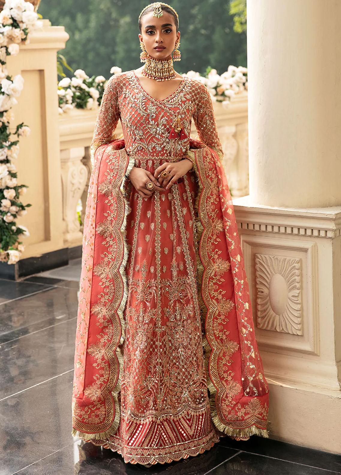 Gulaal Embroidered Net Suits Unstitched 4 Piece