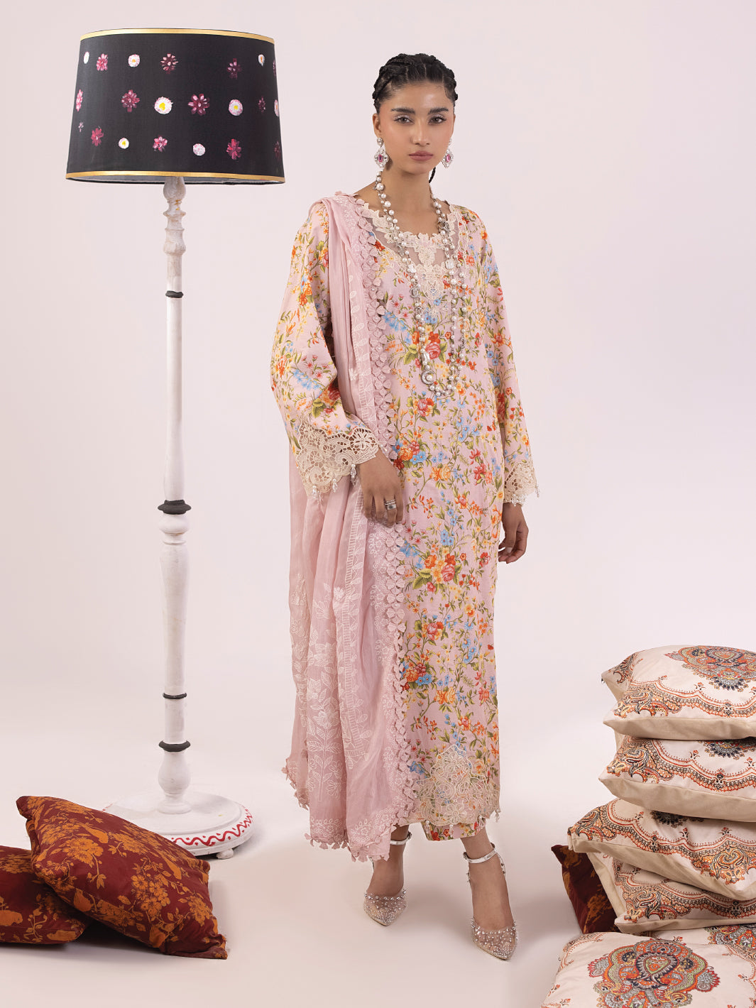 Ittehad – Faiza Faisal Rangeeli Luxury Lawn’24 – Laali