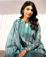 Baroque – Xenia Formals Embroidered Lawn Suit Unstitched 3 Piece