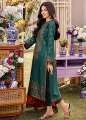 Asim Jofa - Dhanak Rang - Embroidered Silk 3 Piece