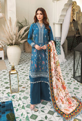 Noor by Sadia Asad - Embroidered Woolen Shawl Collection