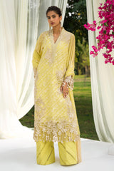 Sana Safinaz Embroidered Net Suits Unstitched 3 Piece SS24UL 10A