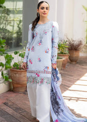 Meraki By Asifa and Nabeel Embroidered Lawn Suits Unstitched 3 Piece AN24M2 MK-03 Pankh