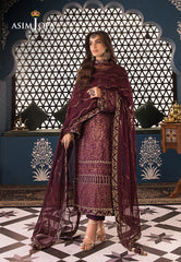 Fasana-E-Ishq By Asim Jofa Embroidered Lawn Suit Unstitched 3 Piece