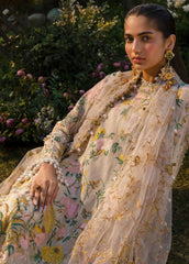 Sana Safinaz Embroidered Net Suits Unstitched 3 Piece SS24UL 9A