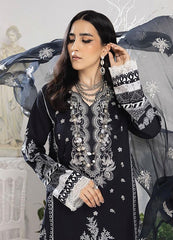 Monochrome By Humdum Embroidered Lawn Suits - Summer Collection