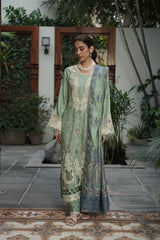 Manara - Embroidered Winter Suit - Unstitched 3 Piece Collection