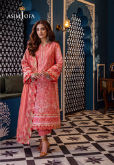 Fasana-E-Ishq By Asim Jofa Embroidered Lawn Suit Unstitched 3 Piece