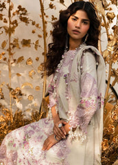 Sana Safinaz Embroidered Lawn Suits Unstitched 3 Piece SS24UL 4B