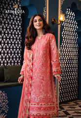 Fasana-E-Ishq By Asim Jofa Embroidered Lawn Suit Unstitched 3 Piece