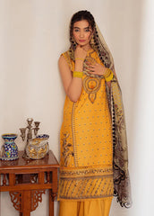 Zarqash Tresor Luxe Embroidered Lawn Suits - Luxury Collection