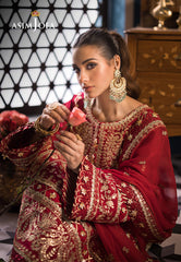 Fasana-E-Ishq By Asim Jofa Embroidered Lawn Suit Unstitched 3 Piece