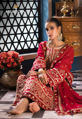 Fasana-E-Ishq By Asim Jofa Embroidered Lawn Suit Unstitched 3 Piece