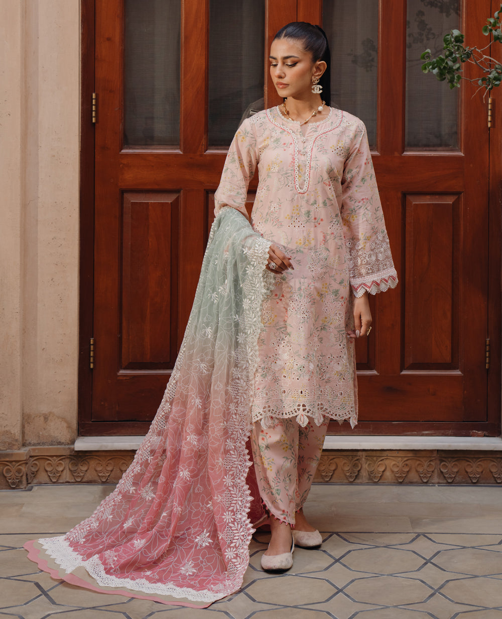 Baroque – Xenia Formals Embroidered Lawn Suit Unstitched 3 Piece