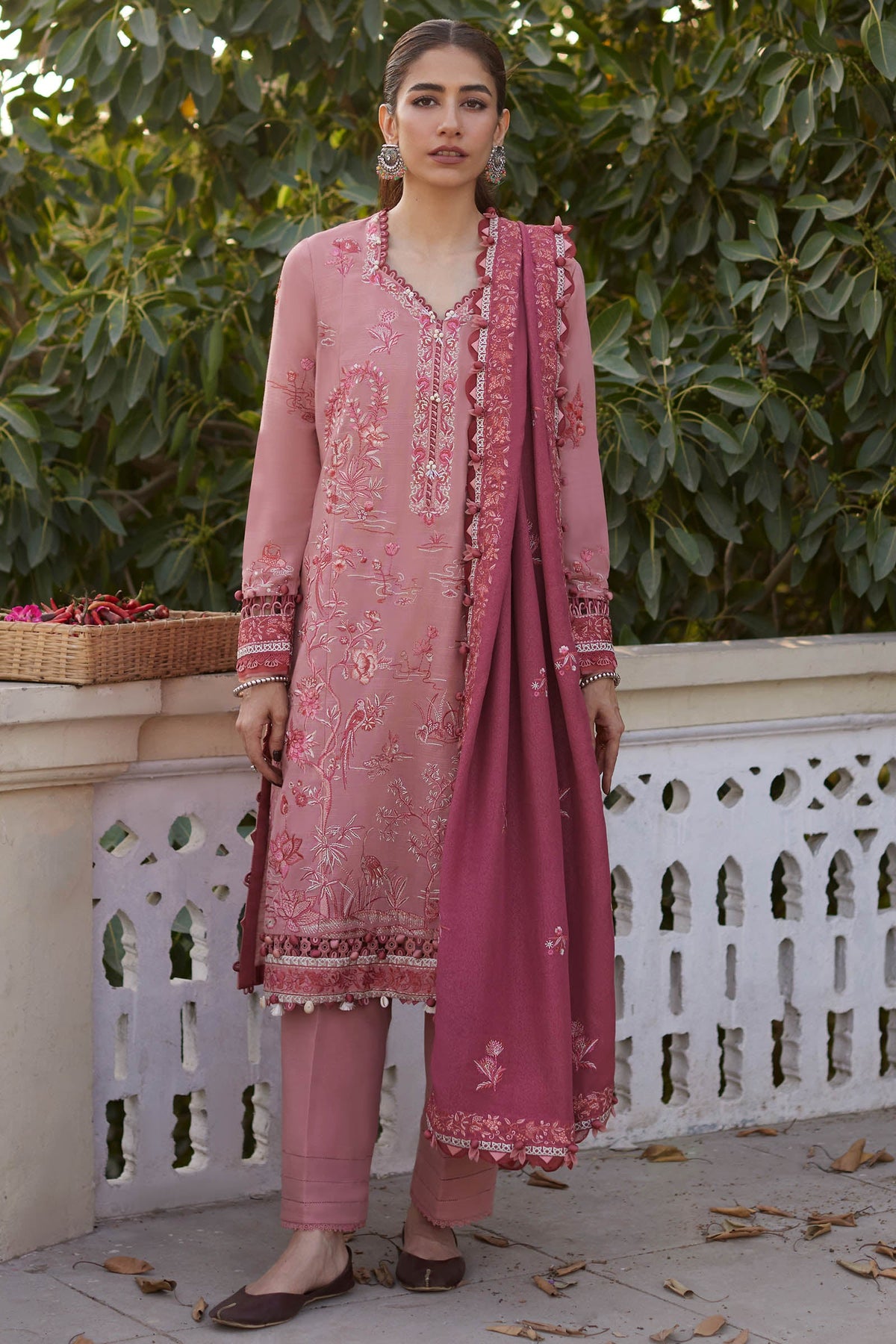 Zaha By Khadijah Shah Embroidered Suits Unstitched 3 Piece