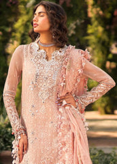 Sana Safinaz Embroidered Net Suits Unstitched 3 Piece SS24UL 6A