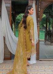 Qalamkar - Embroidered Linen Suits - Unstitched 3 Piece Collection