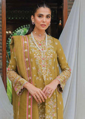 Qalamkar - Embroidered Linen Suits - Unstitched 3 Piece Collection