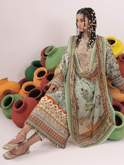 Ittehad – Faiza Faisal Rangeeli Luxury Lawn’24 – Chambeli