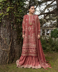 Baroque -Xenia Luxury Embroidered Chiffon - ABHA