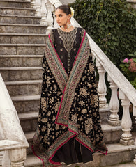 Baroque -Xenia Luxury Embroidered Chiffon - TAALIH