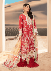 Noor by Sadia Asad Luxury Lawn Embroidered- D-9A