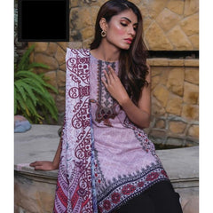 Popular Digital Printed 3Pc Unstitched Suit KC-796