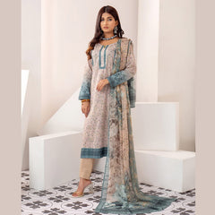 Regalia Digital Printed Lawn 3pc Un-Stitched Suit KC-611